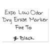 Expo Dry Erase Markers, Fine Tip, Black, 36/Pack (1921062)