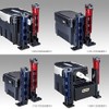 MEIHO BM-300 Rod Stand, Light, Clear Red x Black