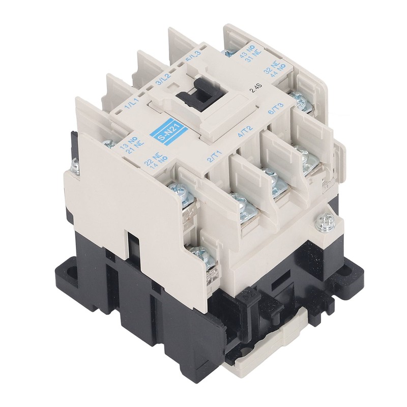 AC Contactor High Performance Coil 4NO 4NC 3 Pole Industrial