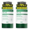 Happy Bath Deep Clean Tea Tree Acne Care All-in-One Body Wash Aromatic Woody Scent, 900g, 2 Pieces / 해피바스 딥클린 티트리 아크네 케어 올인원 바디워시 아로마틱 우디 향, 900g, 2개