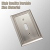 Henne Bery Sunken Pearls Heavy Duty Decorative Wall Plate Switch