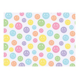 Fun Express 96" x 72" Smiley Face Party Photobooth Polyester Backdrop