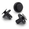 VVO Fasteners Black Plastic Clips Underbody Insulation Shield Compatible with