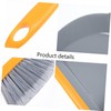 KOMBIUDA 1set Mini Dustpan and Broom for Desktop Cleaning Compact