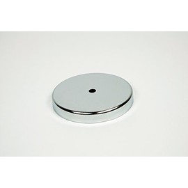 3in Ceramic Chrome Plated Magnet, 95lb Pull