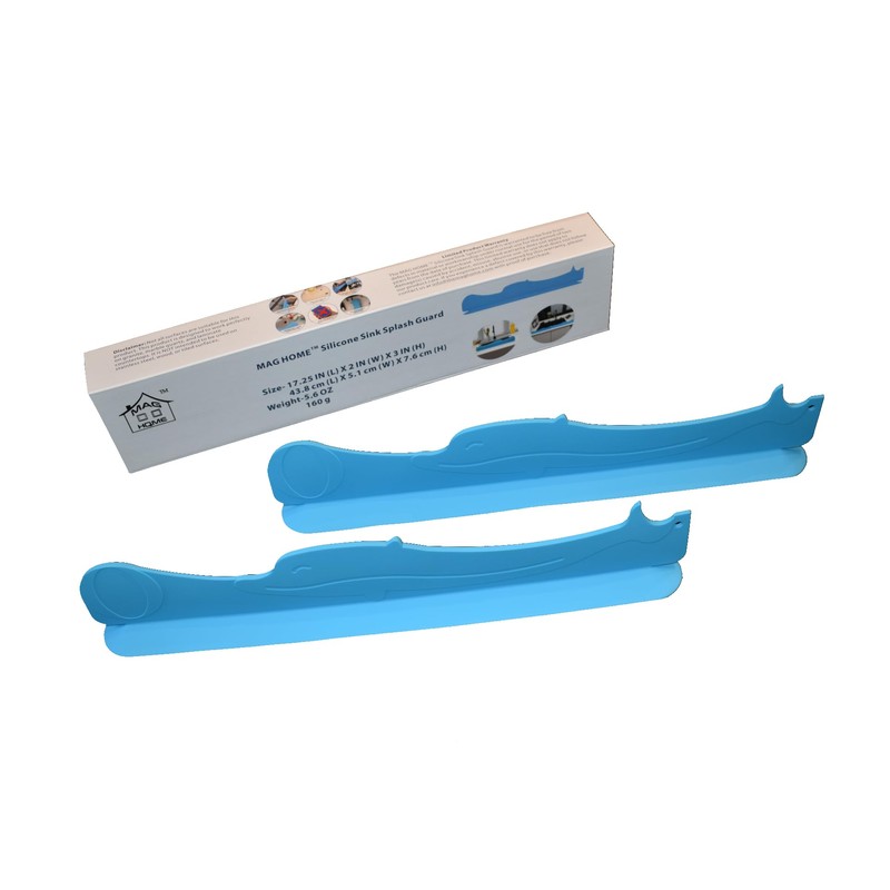MAG HOME Silicone Sink Splash Guard 34.5"- Water Splash Protector