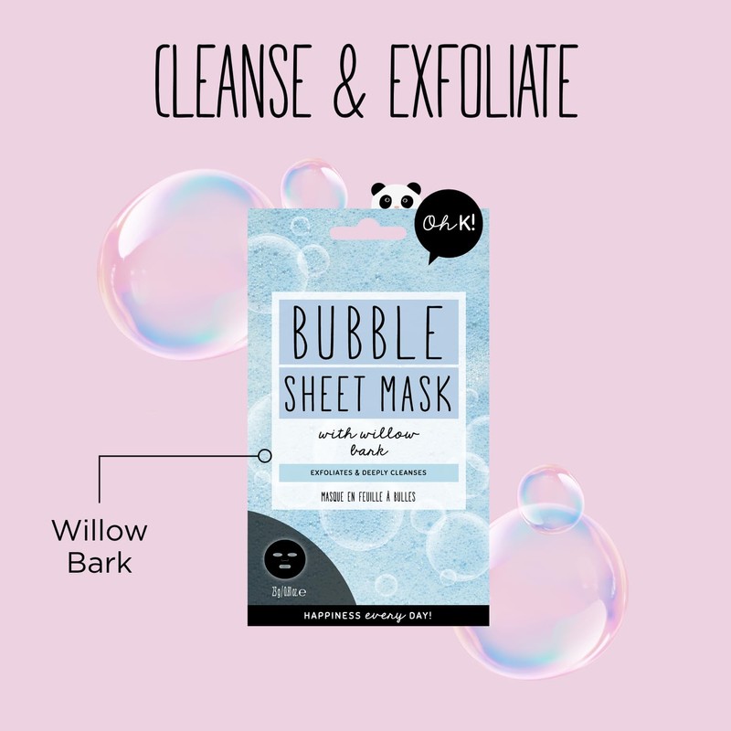 Oh K Bubble Sheet Mask, Deep Cleansing & Refreshing Oxygen