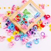 Candygirl Elastic Hair Bobbles for Baby Girls, Kids Cute Hair