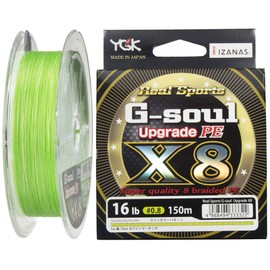 Braid YGK G-Soul X8 Upgrade PE 150 M, 16lbs 0.8PE