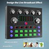 Squarock V8S Audio Interface with DJ Mixer for PC/Phone/Laptop,Recording,Streaming,Gaming