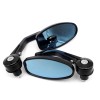 Unbranded Motorcycle 7/8" Handle Bar End Rearview Side Mirrors Fit