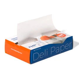 Fit Meal Prep [500 Pack] 8 x 10.75" Wax Paper Sheets for Food, Interfolded Precut Deli Pop Up Grease-Proof Sandwich Paper Wraps, Waterproof for Lunch, Food Basket, Microwave Cover, BBQ