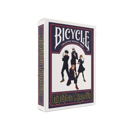 Bicycle Jujutsu Kaisen Collectible Standard 52 Deck of Cards, Poker Size, Anime Cartoon Gifts, Family & Kids Card Game Night