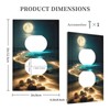 Beach Night Landscape Decorative Duplex Outlet Covers Light Switch Plates