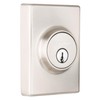 BRINKS Contemporary Keyed Entry Door Handleset with Flat Lever and
