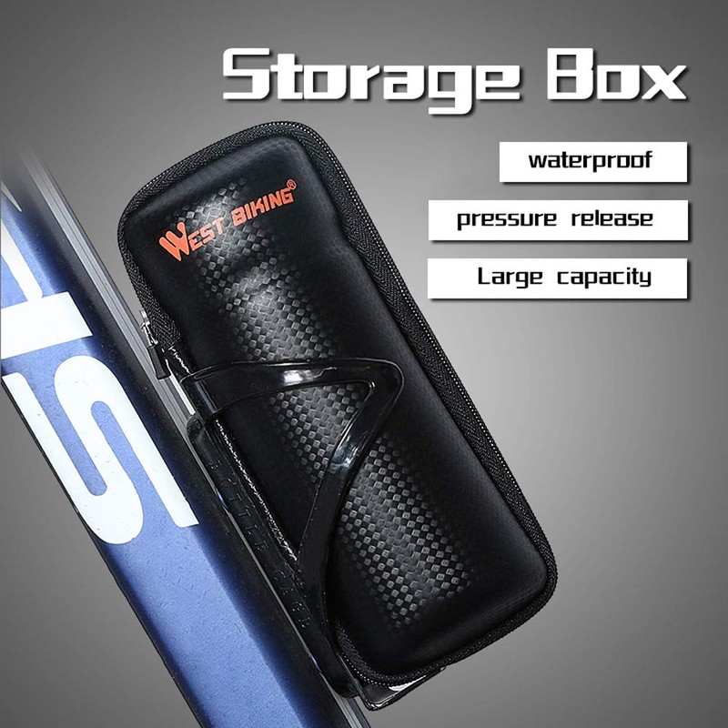 HUIOP Bike Capsules Boxes, MTB Bike Storage Boxes with Kettle