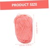 OHPHCALL 6 Rolls DIY Cotton Yarn for Crocheting Soft Skin