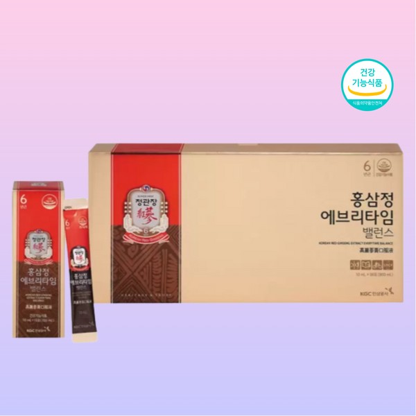 CheongKwanJang [Onsale]CheongKwanJang Red Ginseng Extract Everytime Balance Gift Recommendation 10ml x 90 packets / 정관장 [온세일]정관장 홍삼정 에브리타임 밸런스 선물 추천 10ml x 90포