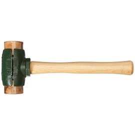 Garland Mfg 31004 Split Head Hammers, 2" Diameter, 14" Handle, Rawhide