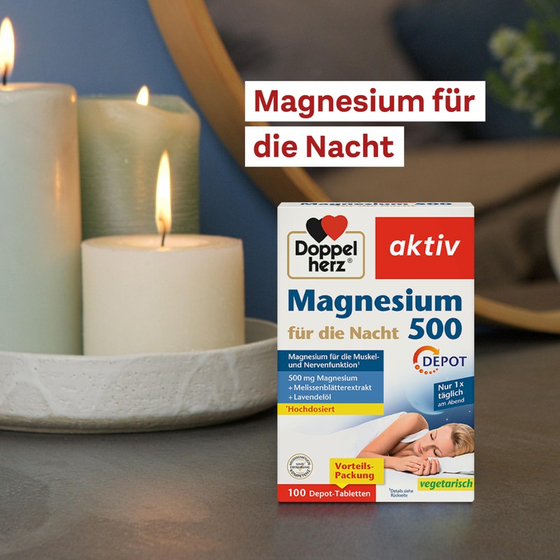 Doppelherz Magnesium 500 for the Night