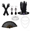 1920s Flapper Accessories Set Clothing Accessories Set 1920s Flapper Theme