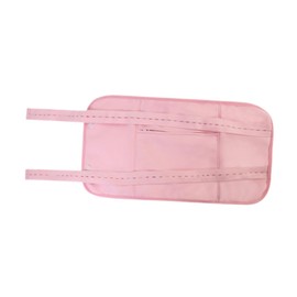 TENOL Castor Oil Pack Wrap,Castor Oil Compress Wrap Gift Leakproof Less Mess Washable with Front Pocket Button Strap for Adults, Pink