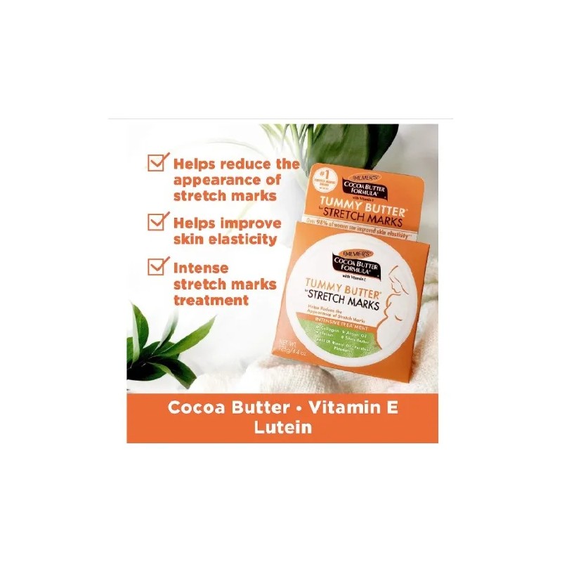 Crema Anti Estrías Tummy Butter Palmer 125 Grs