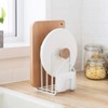 QINGQIU Cutting Board Stand, Large Capacity, Stable, Durable, Hygienic, Cutting