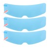 X AUTOHAUX Pack of 3 Motorcycle Helmet Anti-Fog Film 7.3