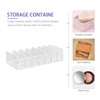 NOLITOY Acrylic Eyeshadow Palette Makeup Organizer, 7-Section Makeup Palette Organizer,
