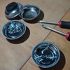Weber-Werke Magnetic Bowls Set of 4 Tool Bowls Tool Holder