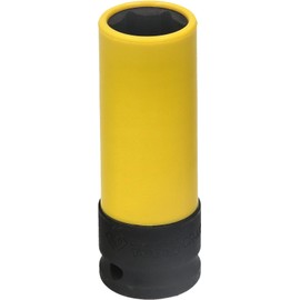 BRILLIANT TOOLS BT691007 1/2 Inch Aluminium Rim Power Socket, 19 mm [Powered by KS Tools]