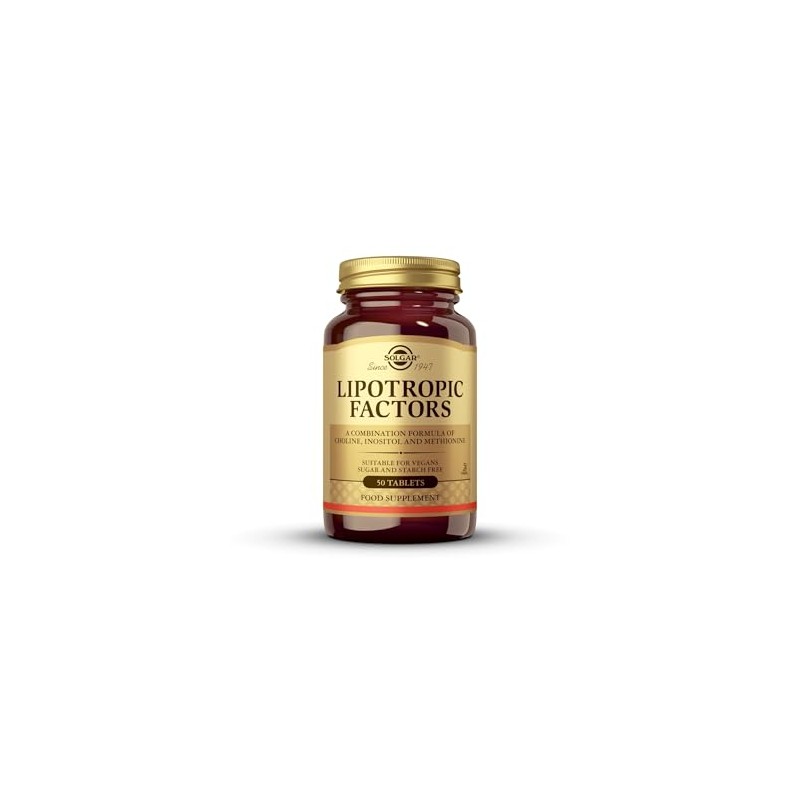 Solgar Lipotropic Factors - 50 Tablets