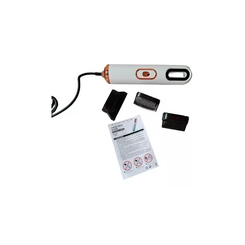 tradmx Secador De Pelo Multifuncional 3 En 360 Peine Aire