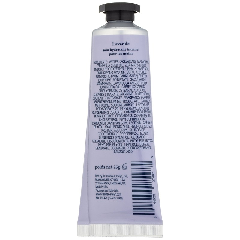 Crabtree & Evelyn Ultra-Moisturising Hand Therapy, Lavender, 0.9 oz