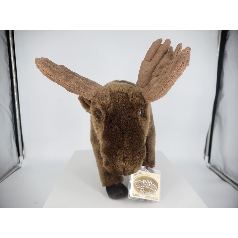 Webkinz Signature Moose with Trading Cards