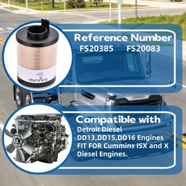 FS20385 Fuel Filter Water Separator Filter Replaces FS20083