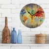 Senya - Reloj de pared con diseño de mapa de