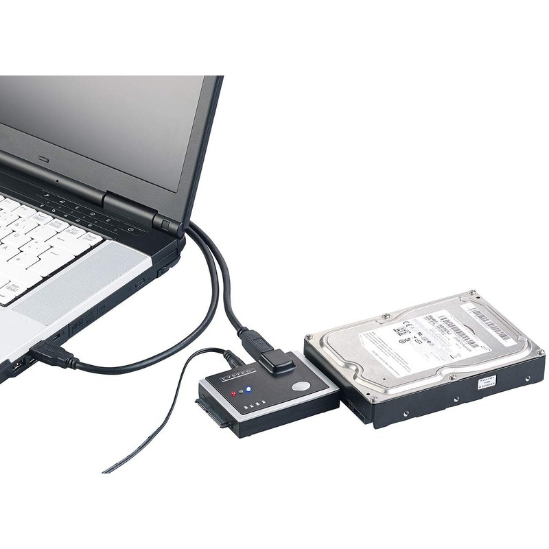 Xystec Hard Drive Copy: USB 3.0 Hard Drive Adapter with
