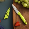 Magiware Paring Knife, 8PCS Paring Knife Set with Cover, Small