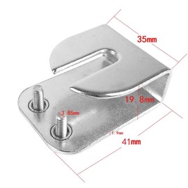 Pulchra 2Pcs Metel Gear Linkage Repair Kit Gear Cable Repair System Clip For Vauxhall Vivaro/Renault Trafic/Nissan 2001-2015