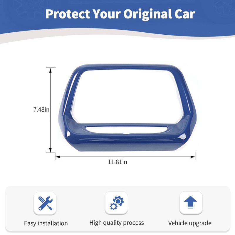 RT-TCZ for Camaro Radio 8" Display Screen Trim Cover for