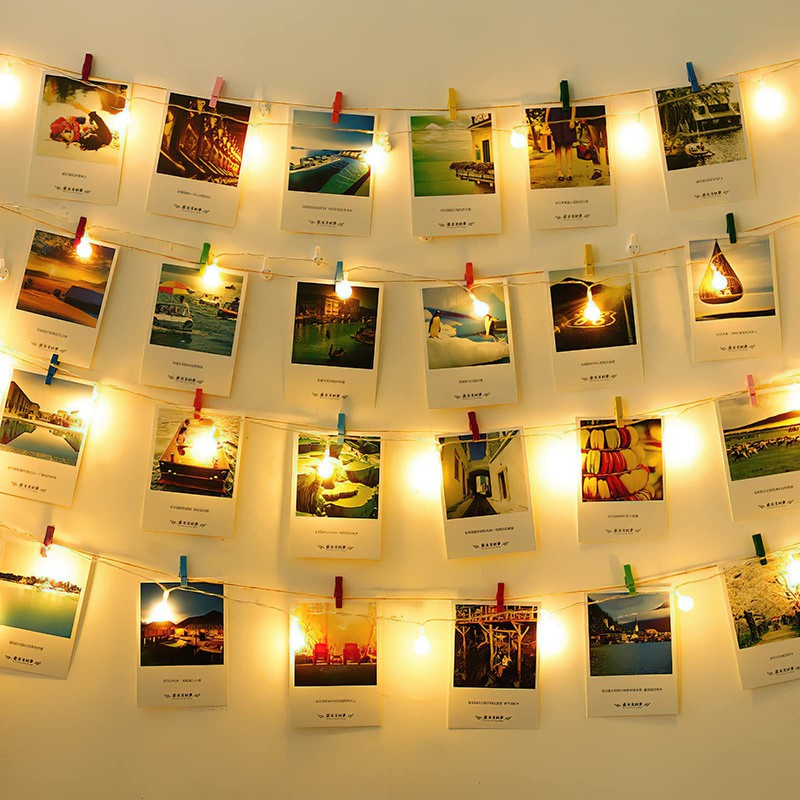 Clothes Pins, Small Clothes Pins for Photos, 1.4'' 100 PCS