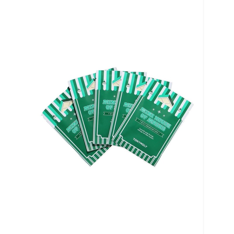 TONYMOLY Mini House of Masks 5pc Ceramide Acid Sheet Mask