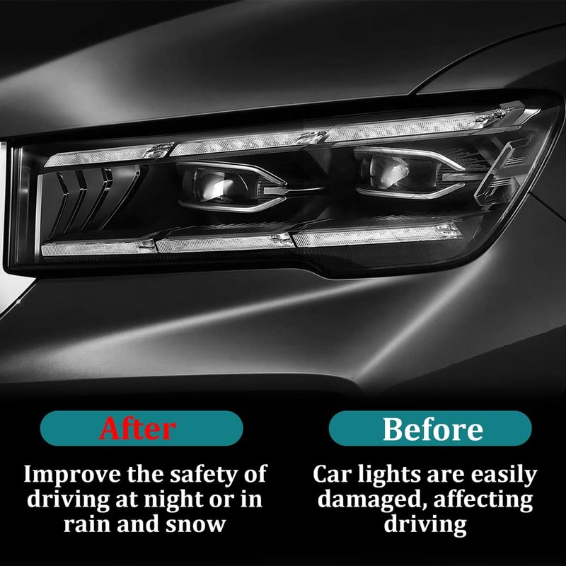 12×48 Inch Car Light Tint Film, Shiny Chameleon Headlights Tail