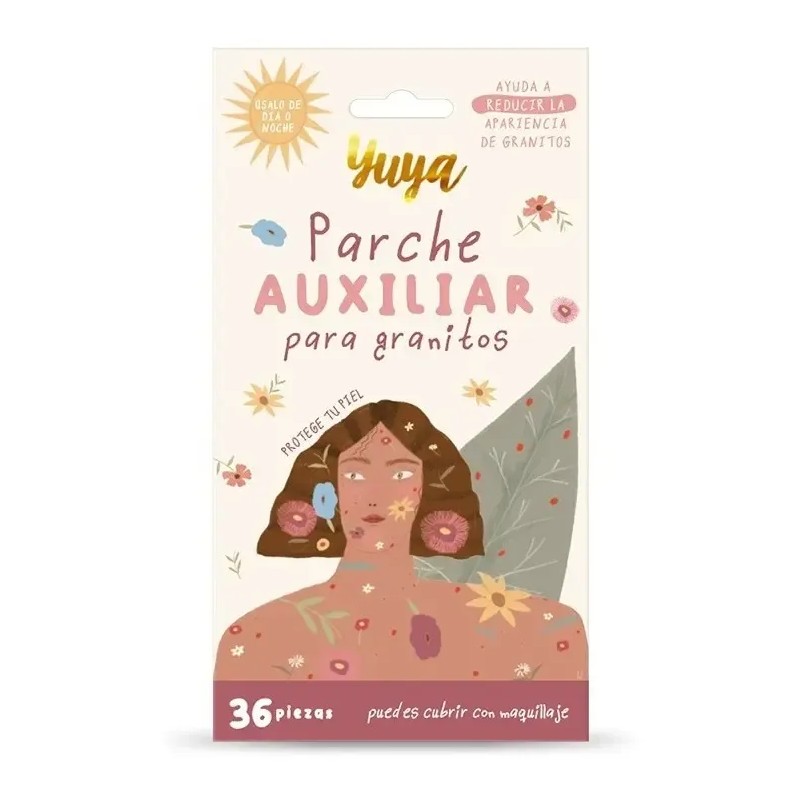 Yuya Pack 36 Parches Auxiliares para Granitos Día y Noche