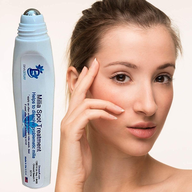 Diva Stuff, 2 Pack, Milia Spot Treatment With Olive Squalene,