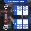 KOOPOOL Universal Wrench 52 in 1 Socket Wrench Tool with
