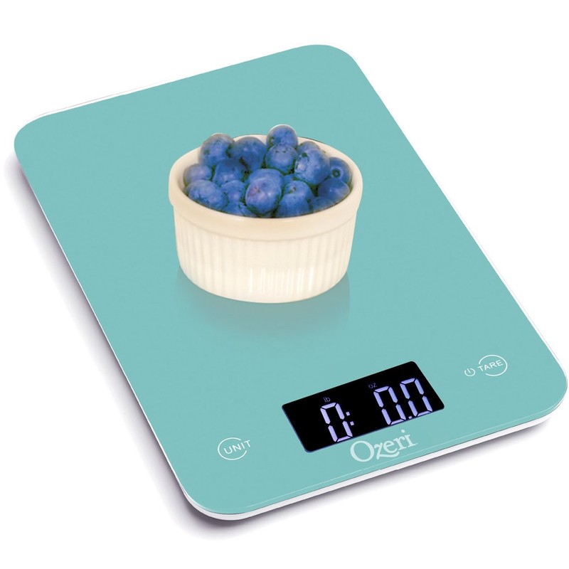 Ozeri Touch Professional Digital Kitchen Scale (12 lb Edition), Tempered