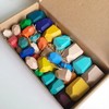 Montessori-Inspired Wooden Stacking Stones for Kids – Natural Wood Balance